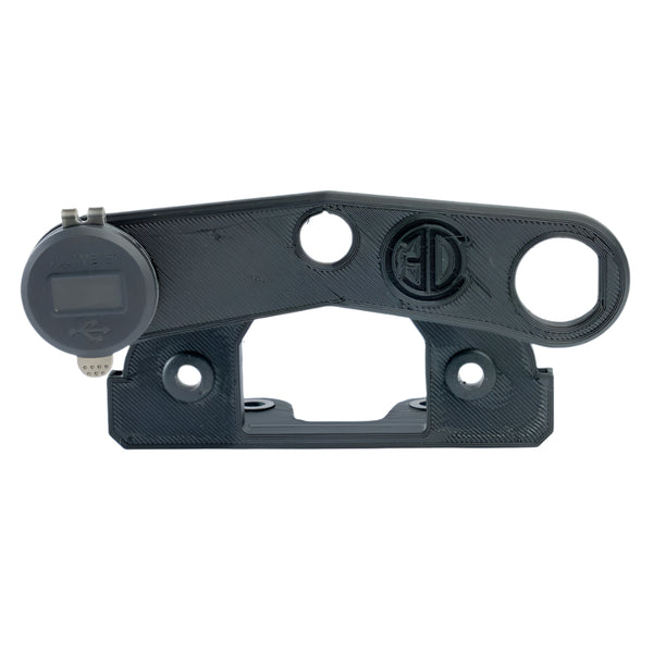 KTM On Road Gauge Relocator with USB Power