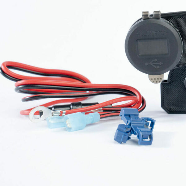 KTM On Road Gauge Relocator with USB Power