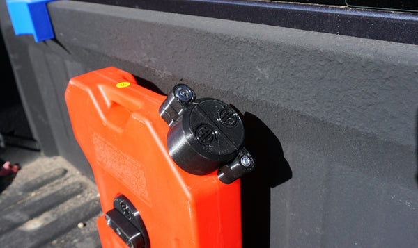 Rotopax and Tark Anti-Siphon Device "THE CLAM"