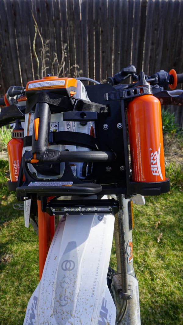 The "Saw Boss" Customizable Chainsaw Mount