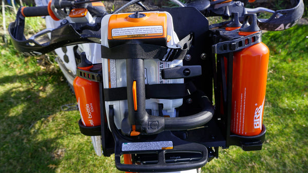 The "Saw Boss" Customizable Chainsaw Mount