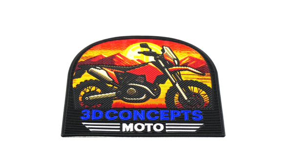 Textured Motorcycle Patch