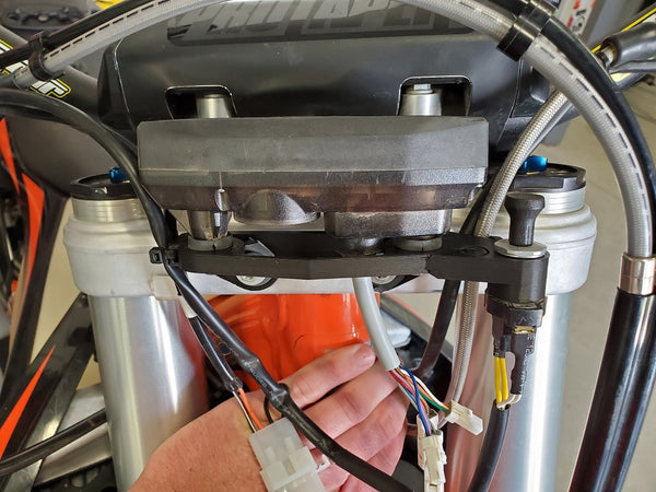 KTM Off-Road Gauge Relocator
