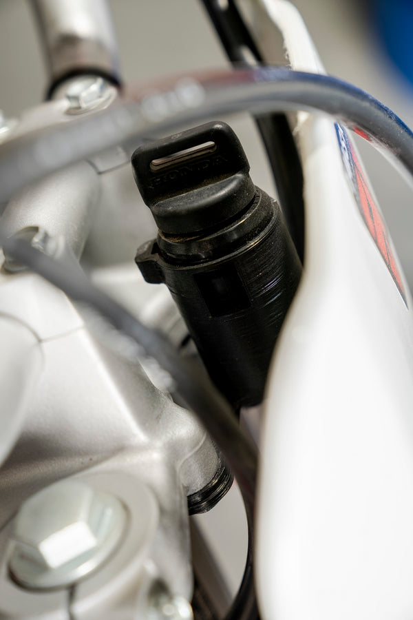 XR100 Ignition Switch Relocator