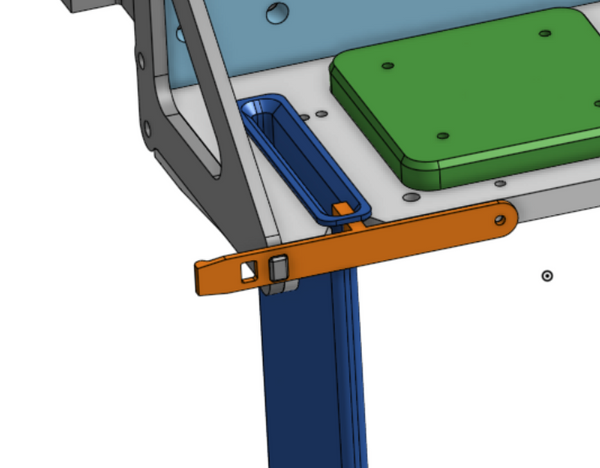 The "Saw Boss" Customizable Chainsaw Mount
