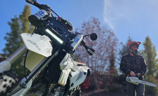 Chainsaw Mount Mods for Enduro Engineering Mounts